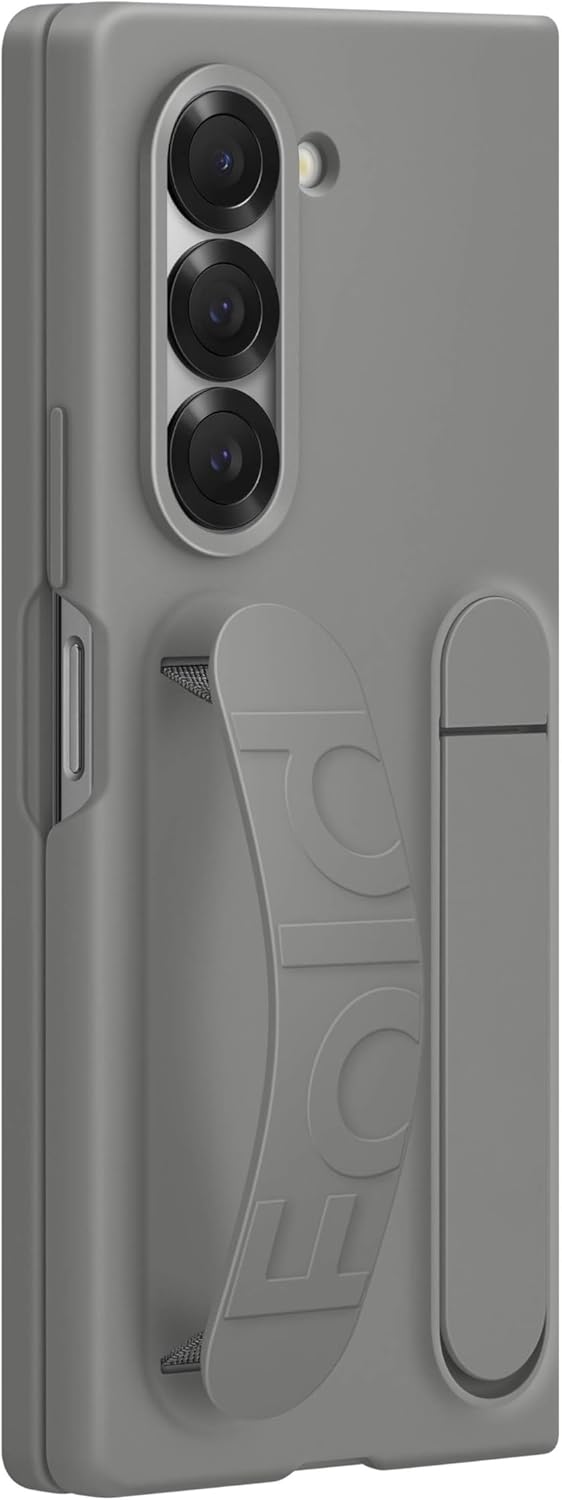 Slim Silicone Case for Galaxy Z Fold 6 with Stand