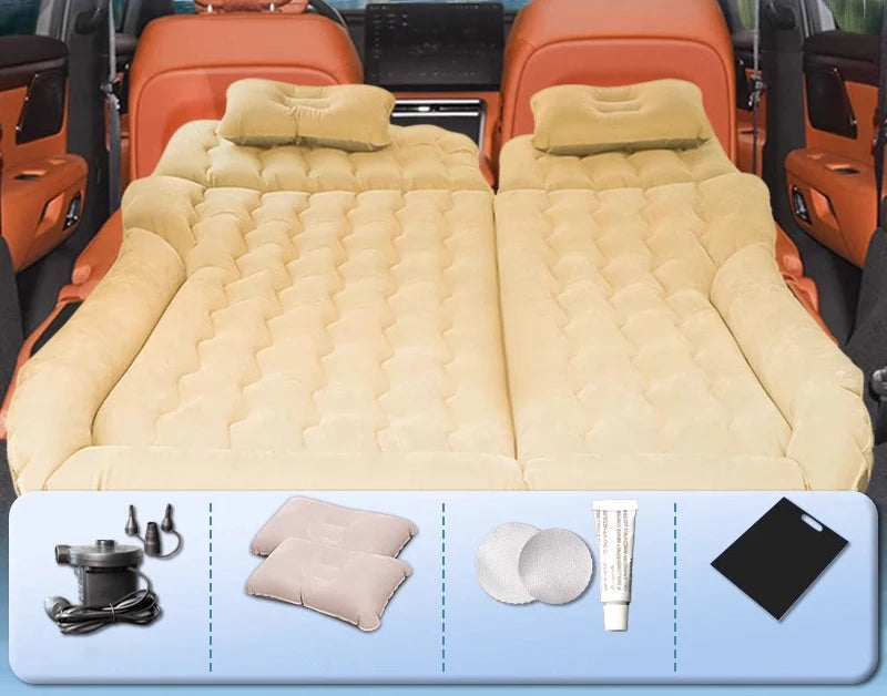 Inflatable Car Back Seat Air Mattress