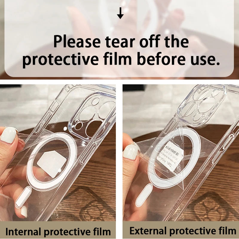 Magnetic Transparent Cover