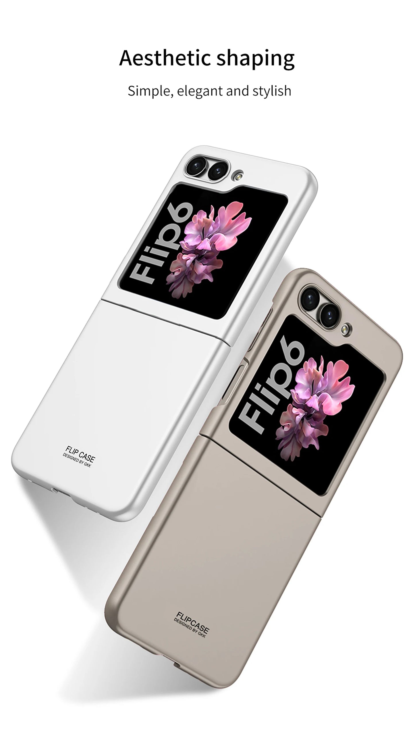 Solild Color Slim Matte Cover Samsung Z Flip
