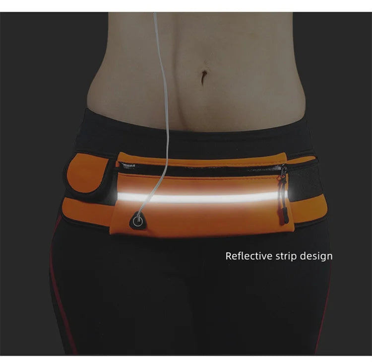 Waterproof Running & Cycling Waist Bag – Sports Fanny Pack with Mobile Phone Case