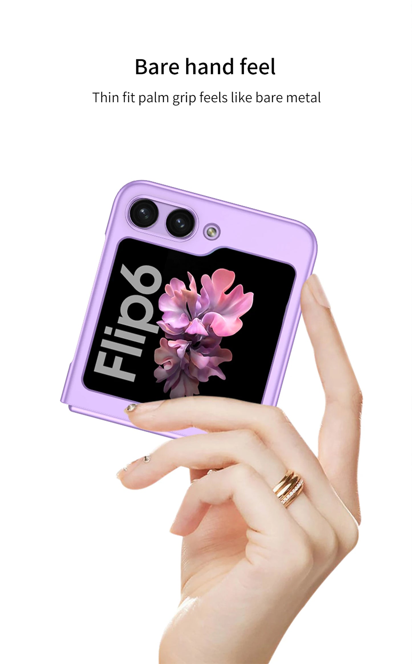Solild Color Slim Matte Cover Samsung Z Flip