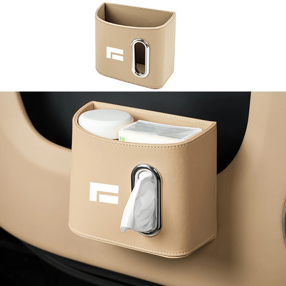 Car Mounted Tissue & Trash Box – Cup & Umbrella Storage for ROX 01 / Polestones 01 Interior