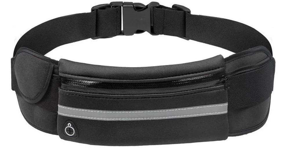 Waterproof Running & Cycling Waist Bag – Sports Fanny Pack with Mobile Phone Case