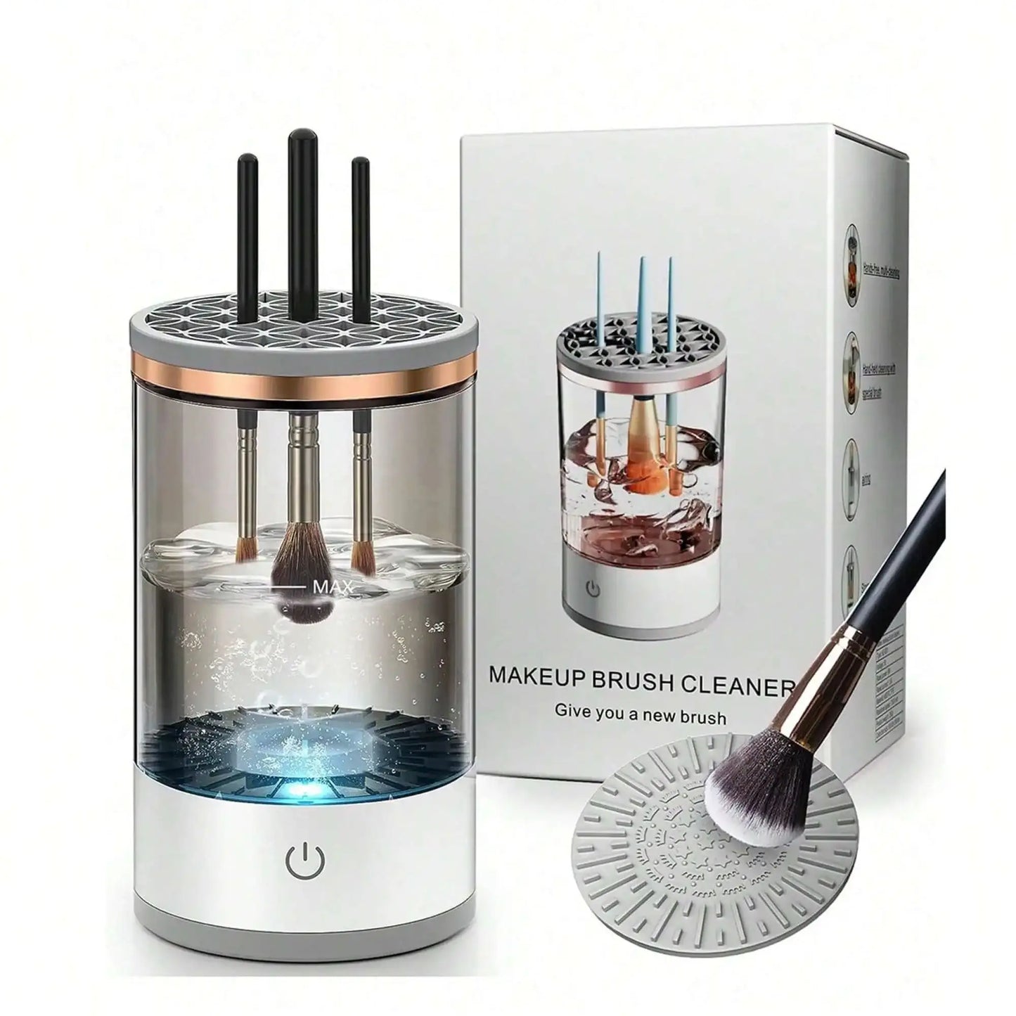 Electric Makeup Brush Cleaner and Dryer Machine