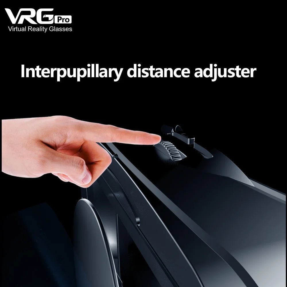3D VR Headset Smart Virtual Reality Glasses 7 Inches Helmet