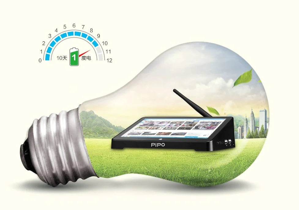 PIPO X8 Pro Mini PC – 7" Dual-Boot Tablet with Intel Z8350 Processor