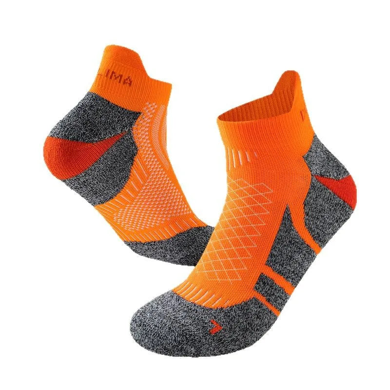 2025 Pro Marathon Running Socks – Cushioned, Breathable, Low-Cut Ankle Fit for Men & Women