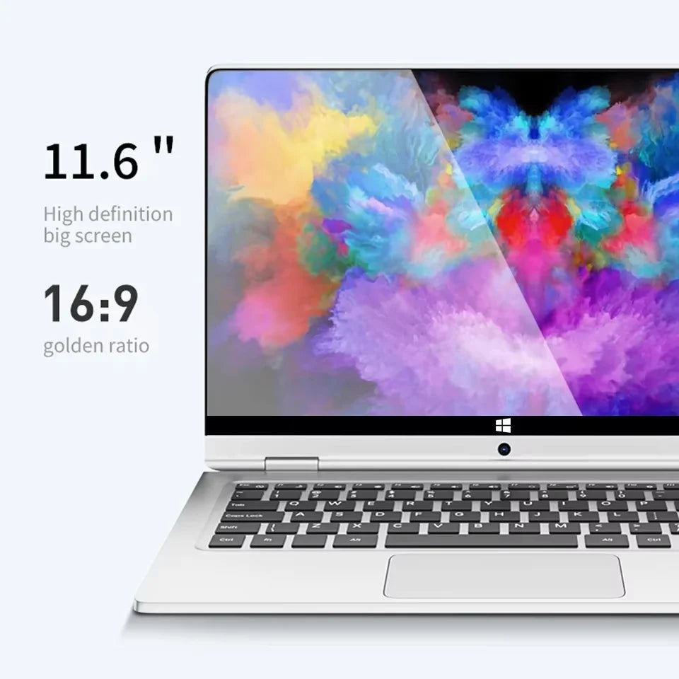11.6" 2-in-1 Convertible Laptop – Intel Core i7-8500Y, 8GB RAM, 512GB SSD, Windows 11 Pro