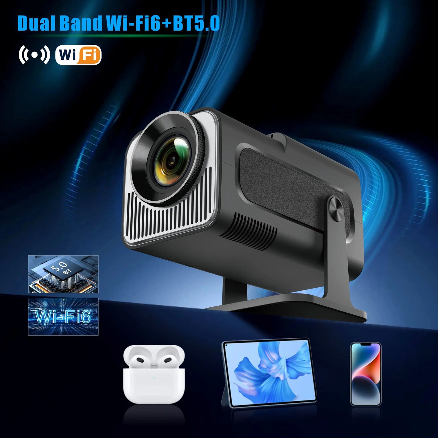 Salange HY320 Mini Projector with Handbag