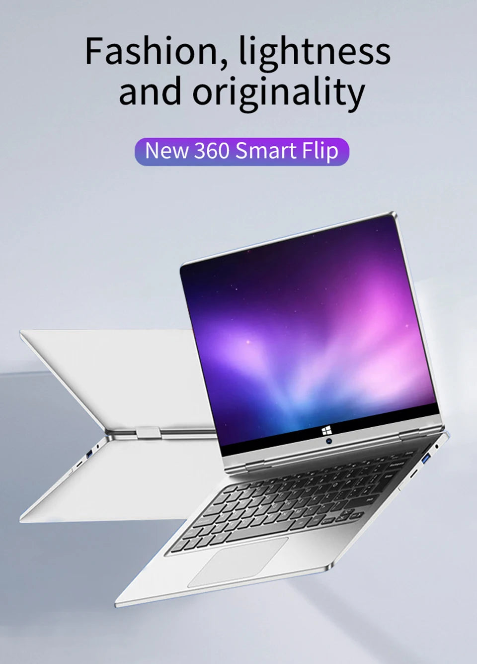 11.6" 2-in-1 Convertible Laptop – Intel Core i7-8500Y, 8GB RAM, 512GB SSD, Windows 11 Pro