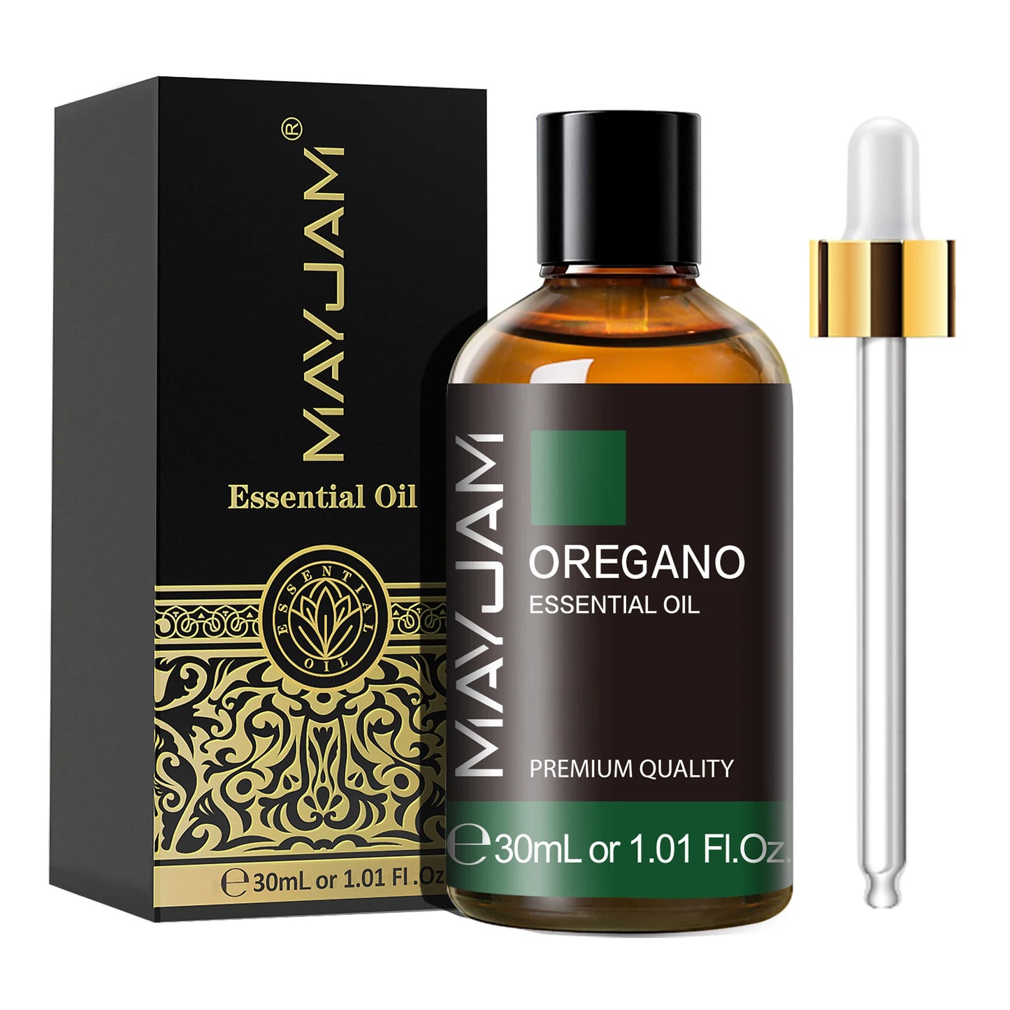 MAYJAM 30ML Aromatherapy Essential Oil – Lavender, Vanilla, Jasmine, Eucalyptus, or Peppermint