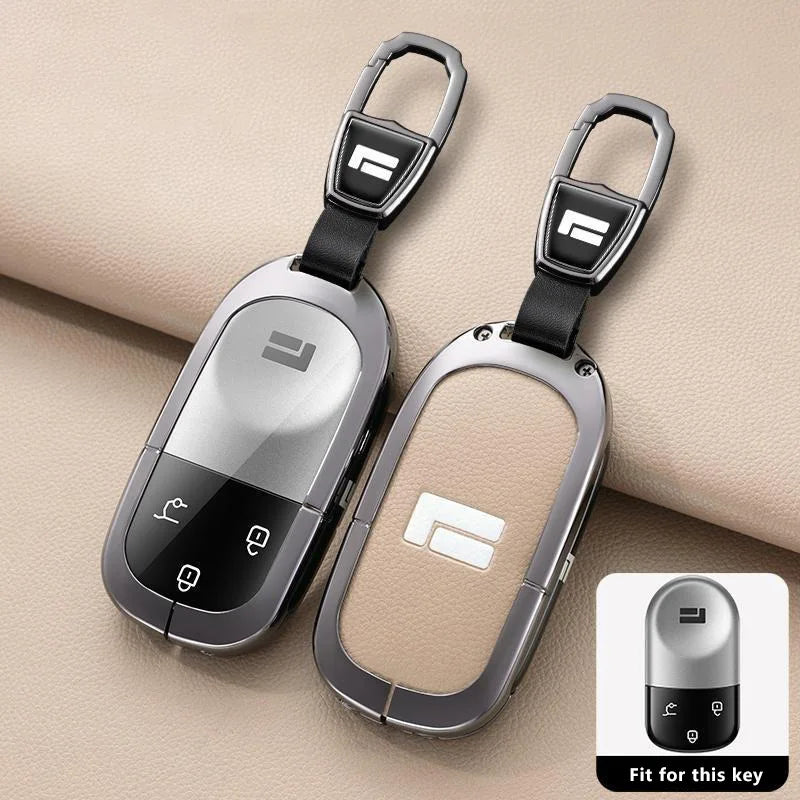 Zinc Alloy Key Fob Shell – Protective Cover for ROX 01 / Polestones / Jishi 01 Remote Key