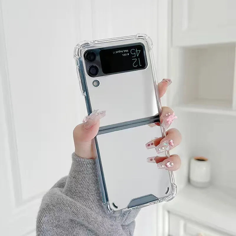 Z Flip 6 4 5 Make Up Mirror Case Cover