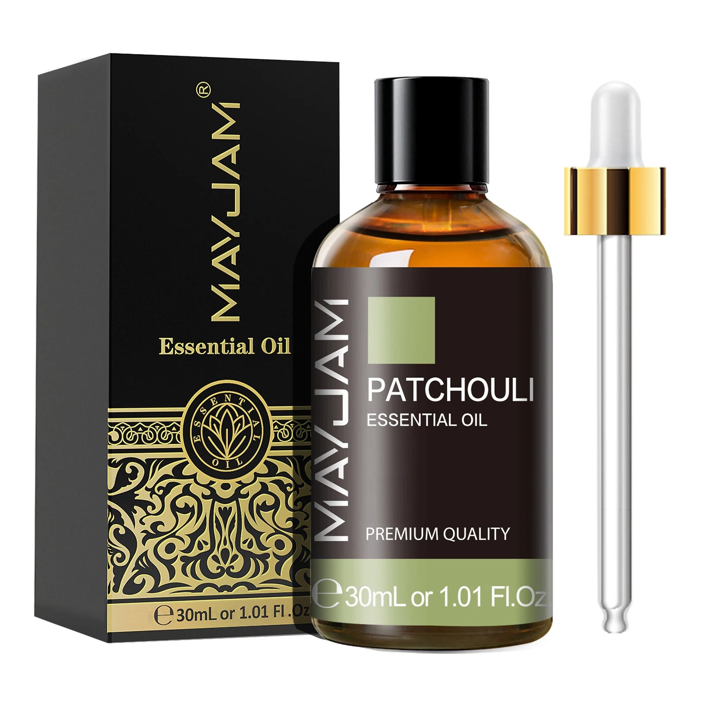 MAYJAM 30ML Aromatherapy Essential Oil – Lavender, Vanilla, Jasmine, Eucalyptus, or Peppermint