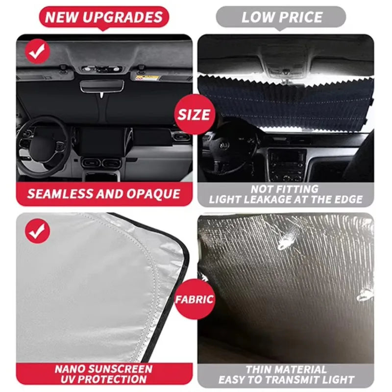 Polestar 01 / ROX 01 Front Windshield Sunshade – UV & Heat Insulation Curtain