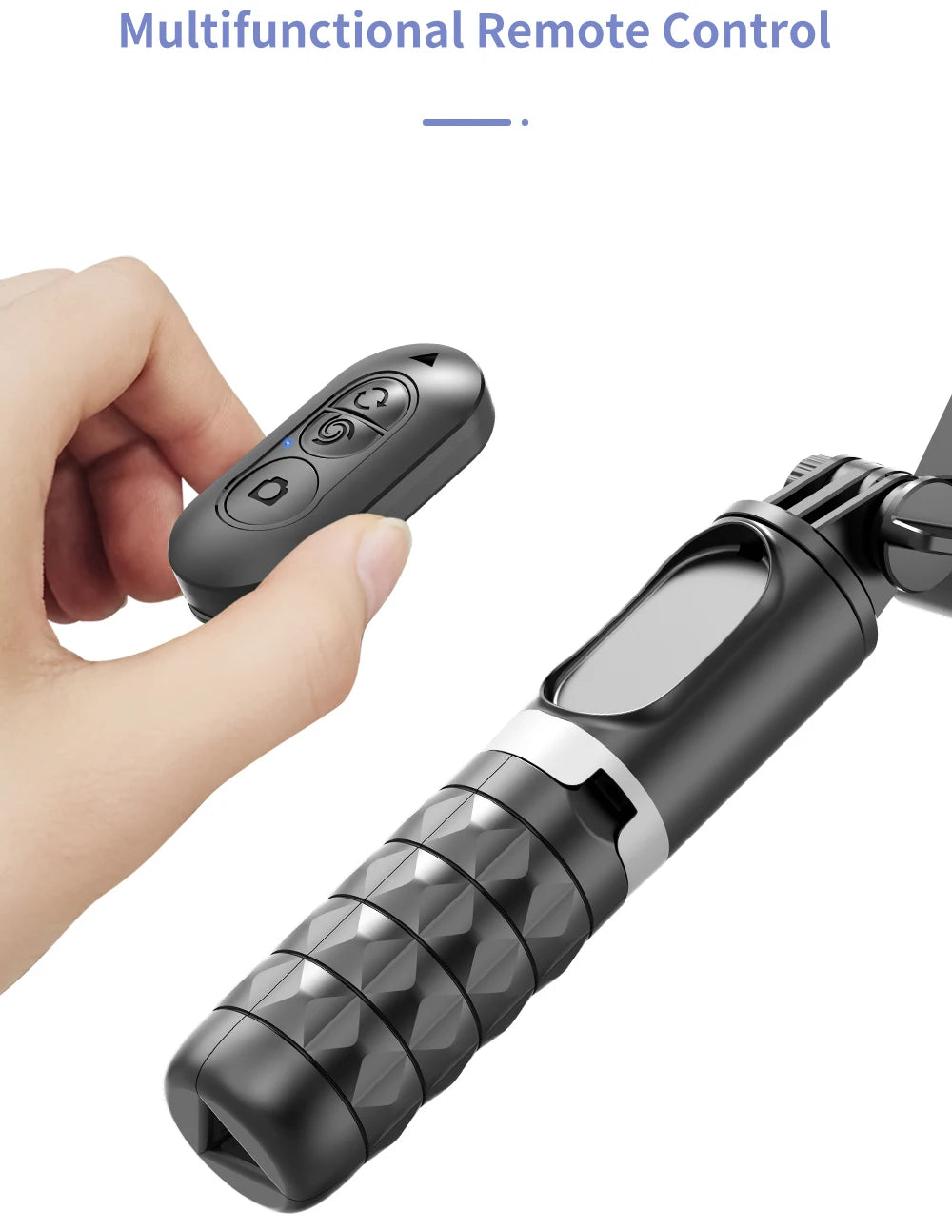 Gimbal Stabilizer Selfie Stick Tripod