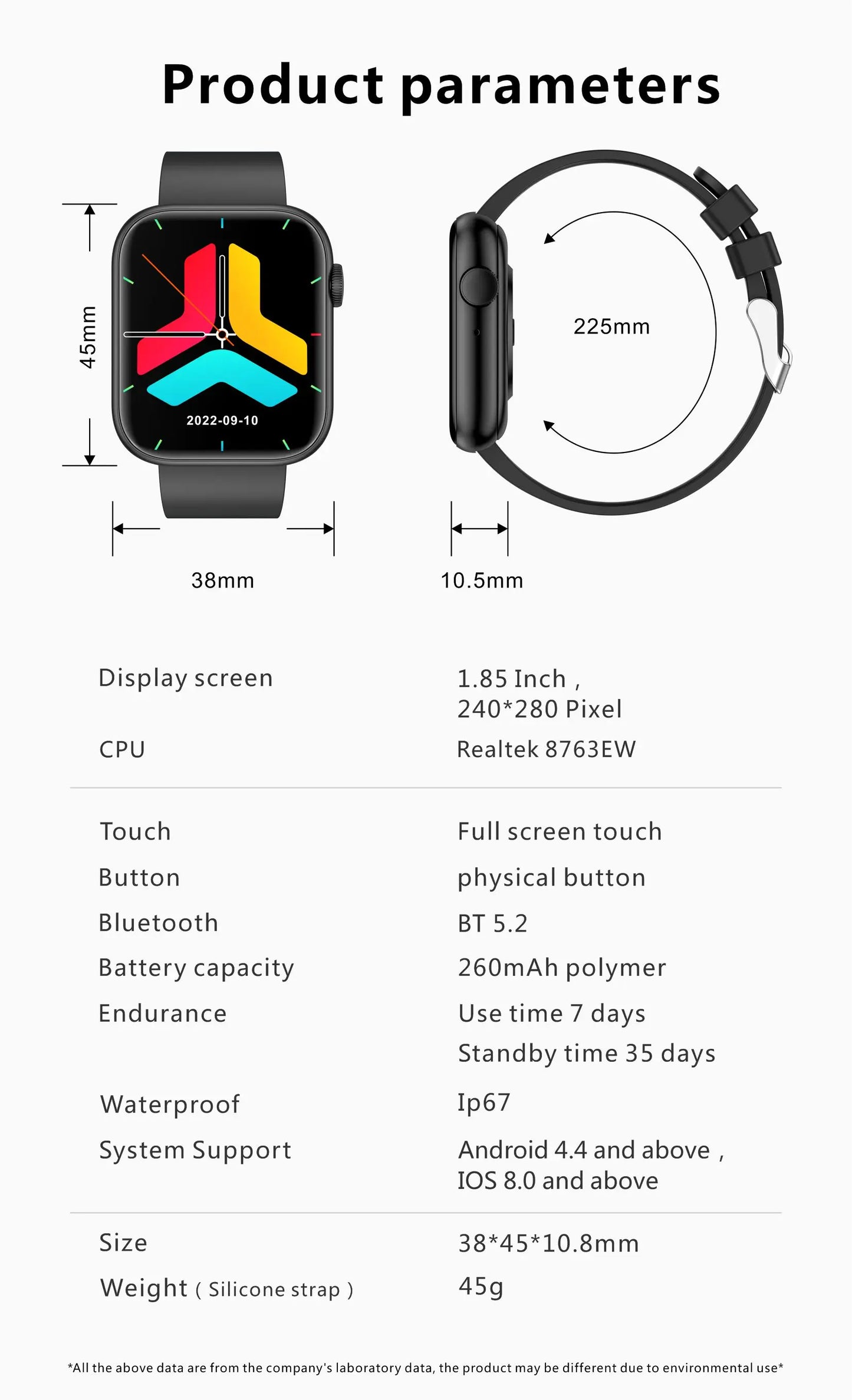 LIGE Smart Watch For Women