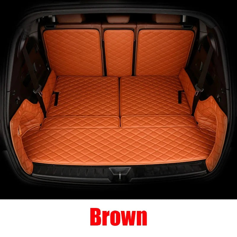 Custom Full‑Coverage Trunk Mat & Seat‑Back Pad – Polestones 01 / ROX 01 (2024‑2025)