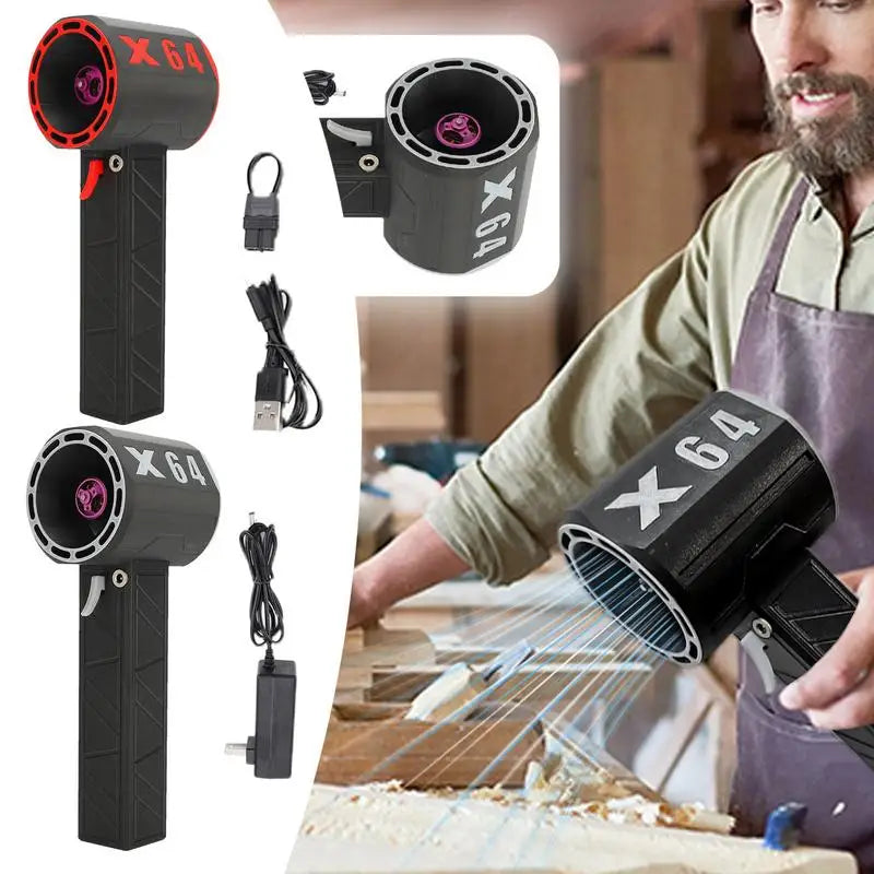 Powerful Cordless Electric Car Dryer Air Blower – Portable Super Turbo Fan for Snow Removal