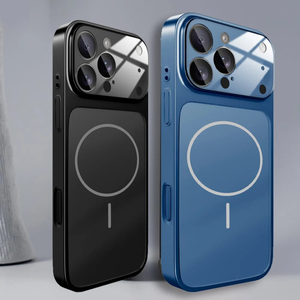 Premium Nano Matte Glass Case with MagSafe – iPhone 13/14/15/16/17 Pro & Pro Max