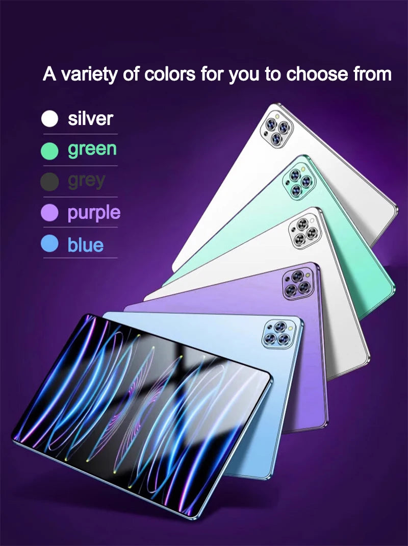 2025 Global Snap‑dragon 8 Gen 3 Tablet – 11″ HD, 22 GB + 2 TB, 10 000 mAh, 5G Dual‑SIM