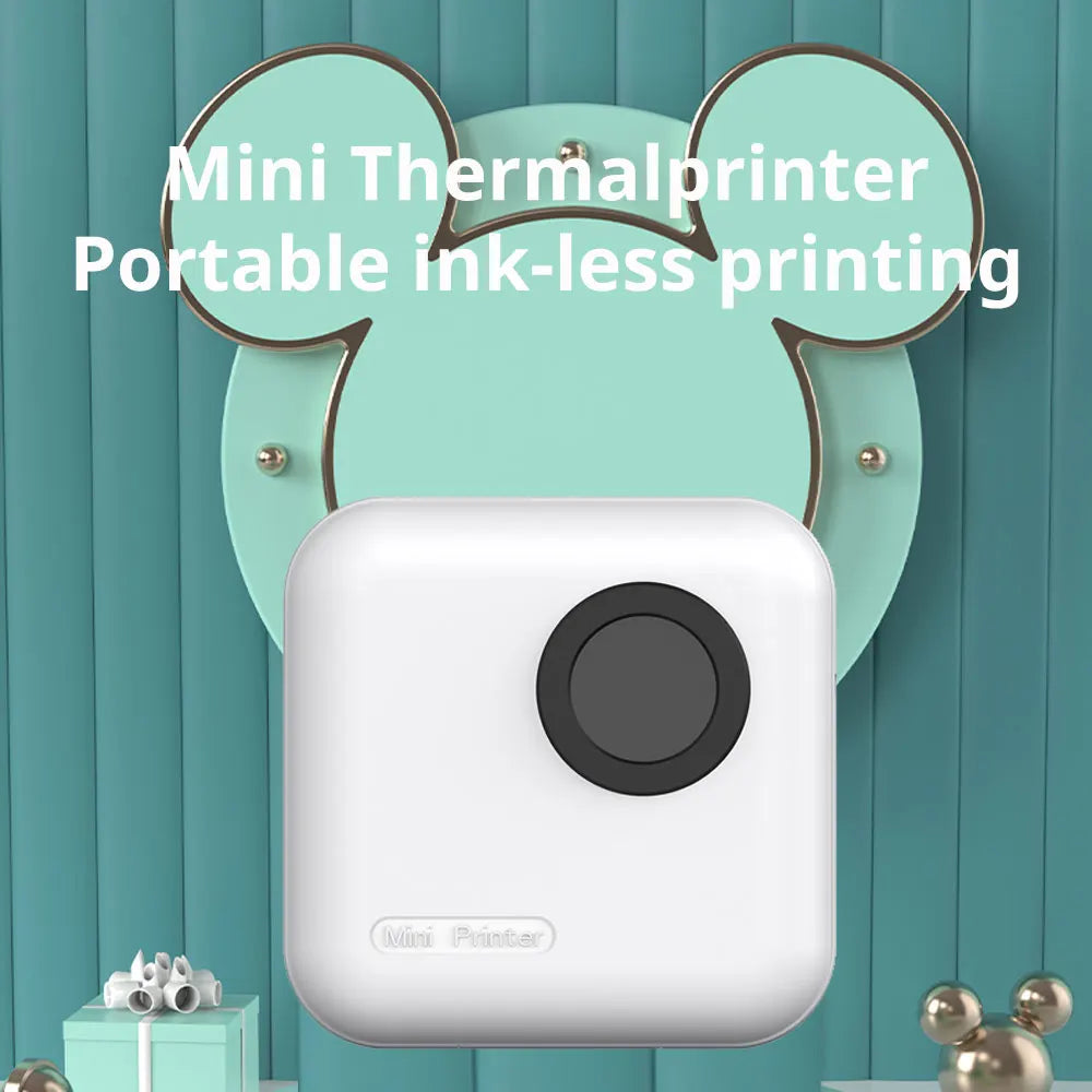 M2 Portable Mini Bluetooth WiFi Label Printer