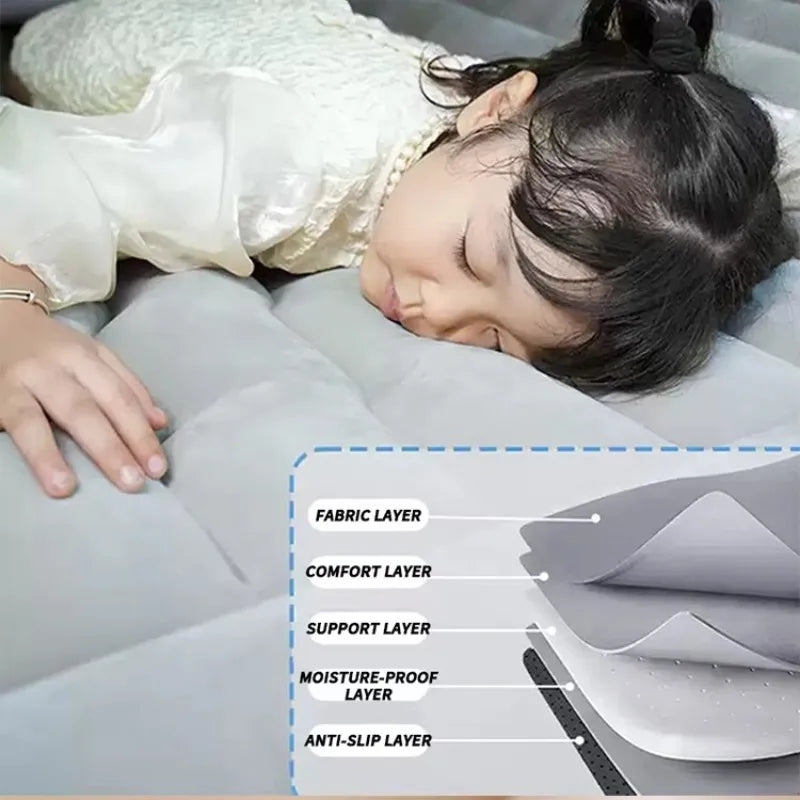 Inflatable Car Back Seat Air Mattress