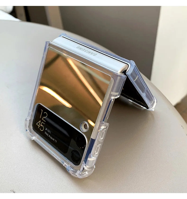 Z Flip 6 4 5 Make Up Mirror Case Cover