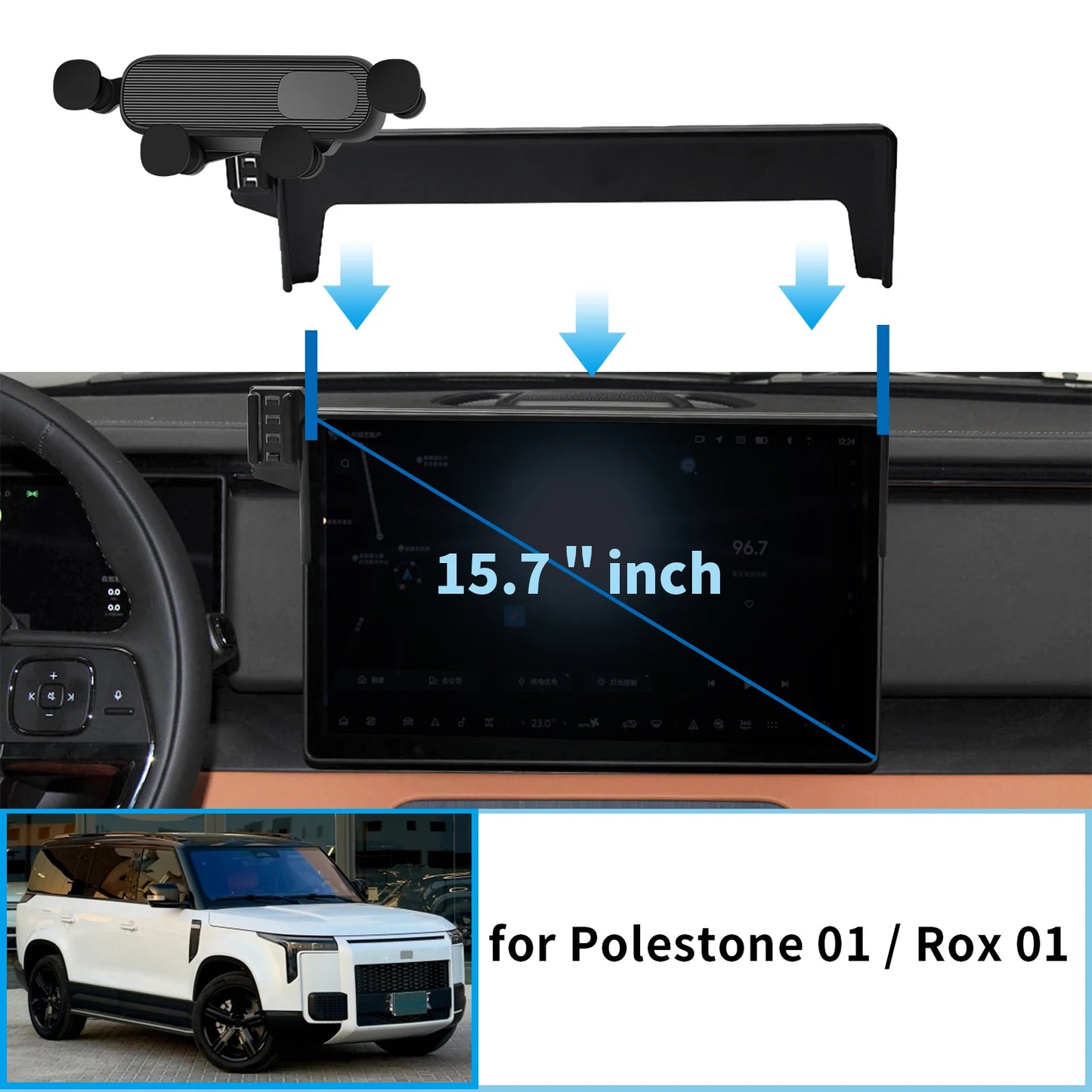 Car Phone Holder for Polestone 01 / Rox 01 – GPS Navigation Mount & Auto Accessory