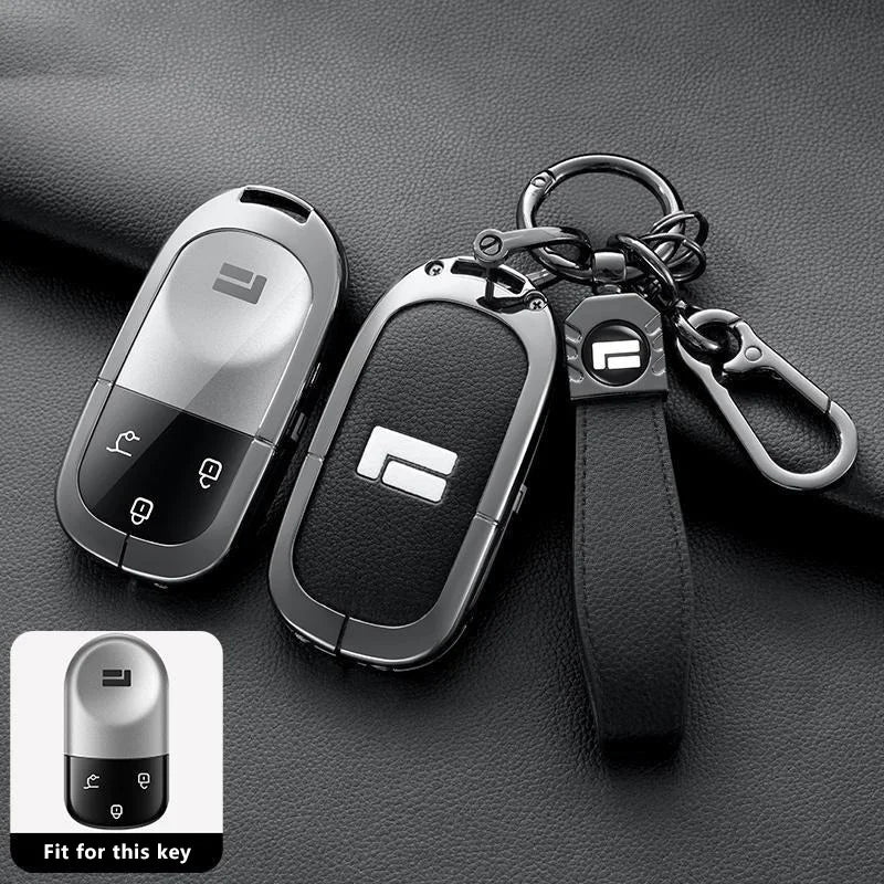 Zinc Alloy Key Fob Shell – Protective Cover for ROX 01 / Polestones / Jishi 01 Remote Key