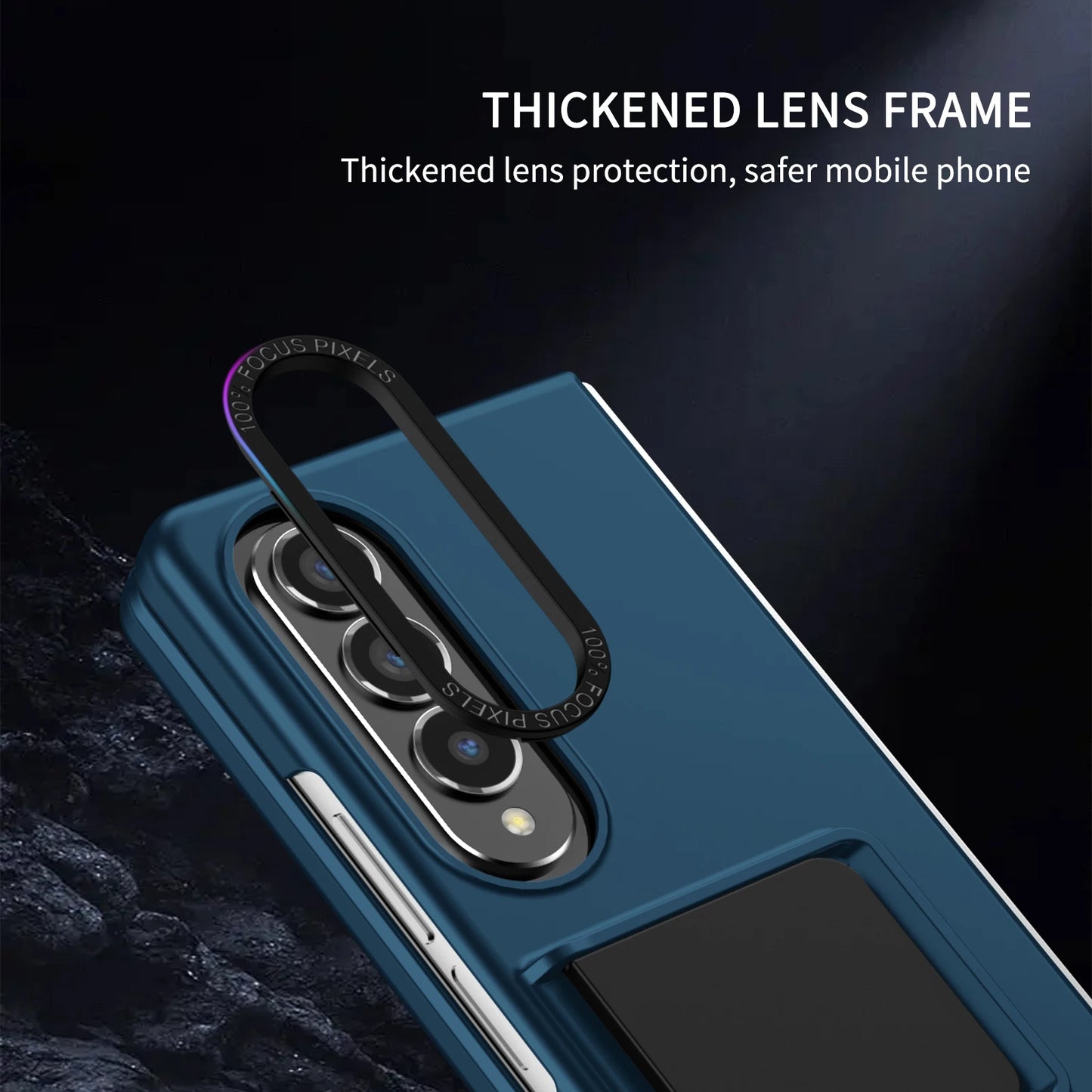 Portable Anti-Shock Stand Case for Samsung Galaxy Z Fold 6, 5, 4, & 3 - Versatile Phone Accessories