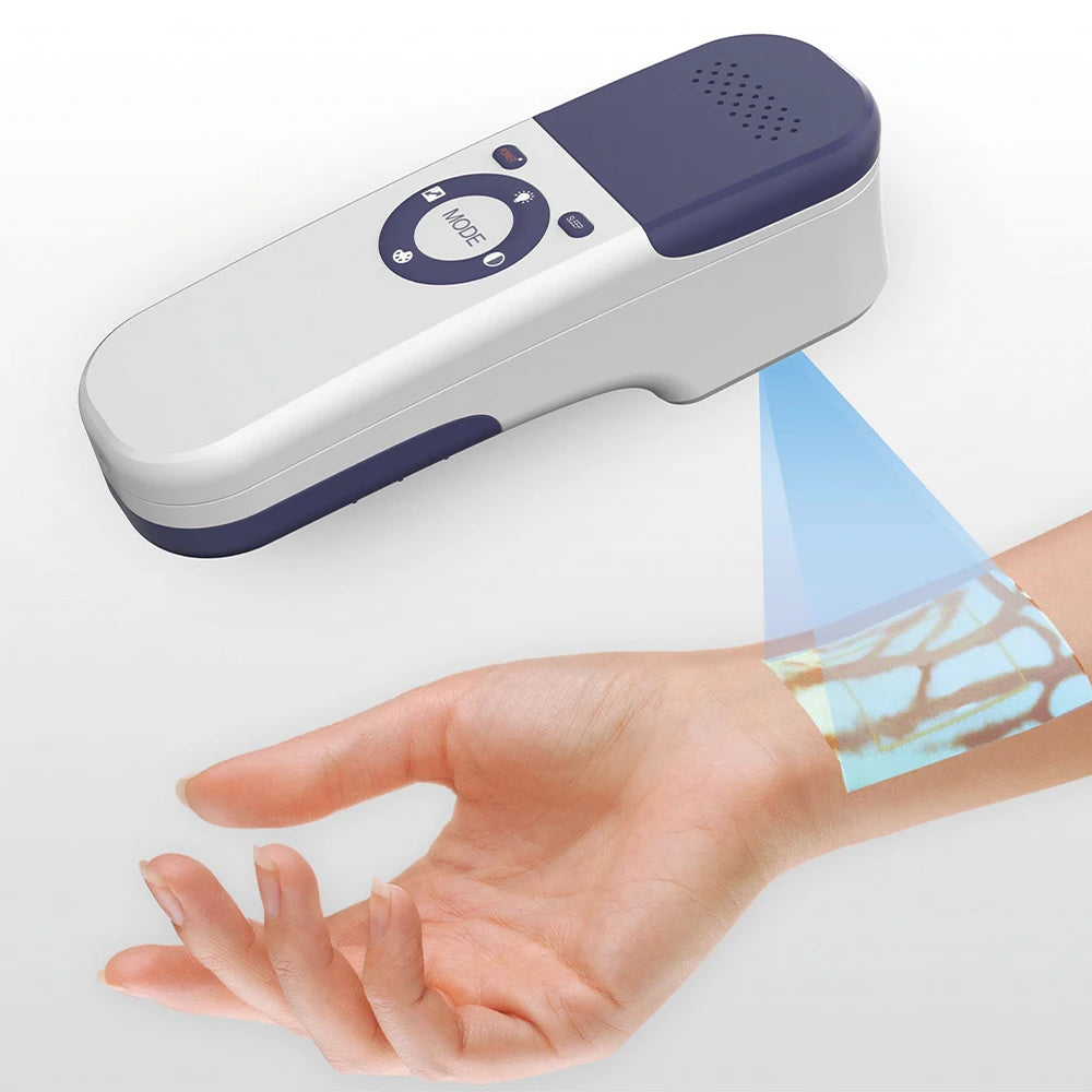 QV500 Rechargeable Vein Finder - Portable Infrared Vein Viewer for Nursing and Medical Use