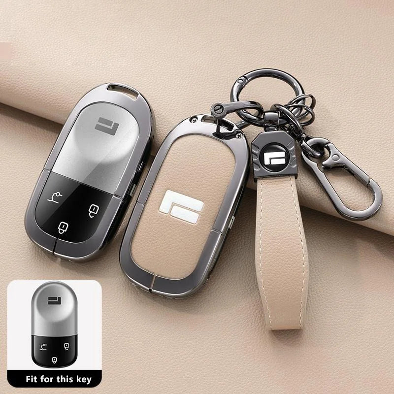 Zinc Alloy Key Fob Shell – Protective Cover for ROX 01 / Polestones / Jishi 01 Remote Key
