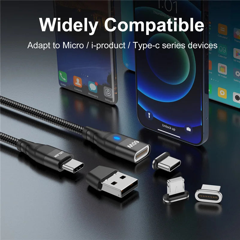 Fast Charger Cable Micro Magnetic