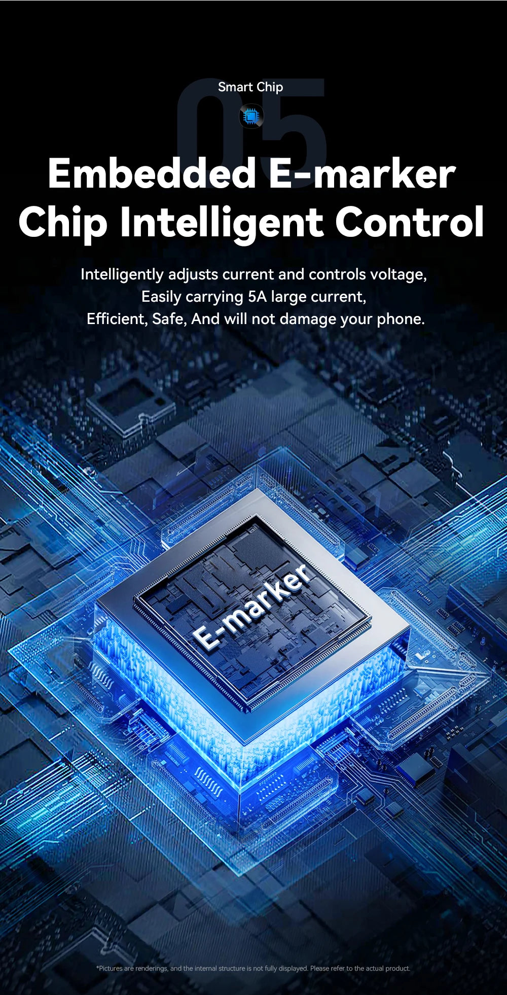 Essager 100W Magnetic USB-C Cable – PD 3.1, Detachable Connector, Braided Nylon for iPhone 15, MacBook, Samsung