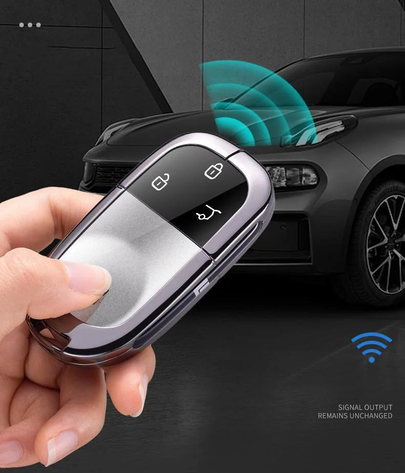 Zinc Alloy Key Fob Shell – Protective Cover for ROX 01 / Polestones / Jishi 01 Remote Key