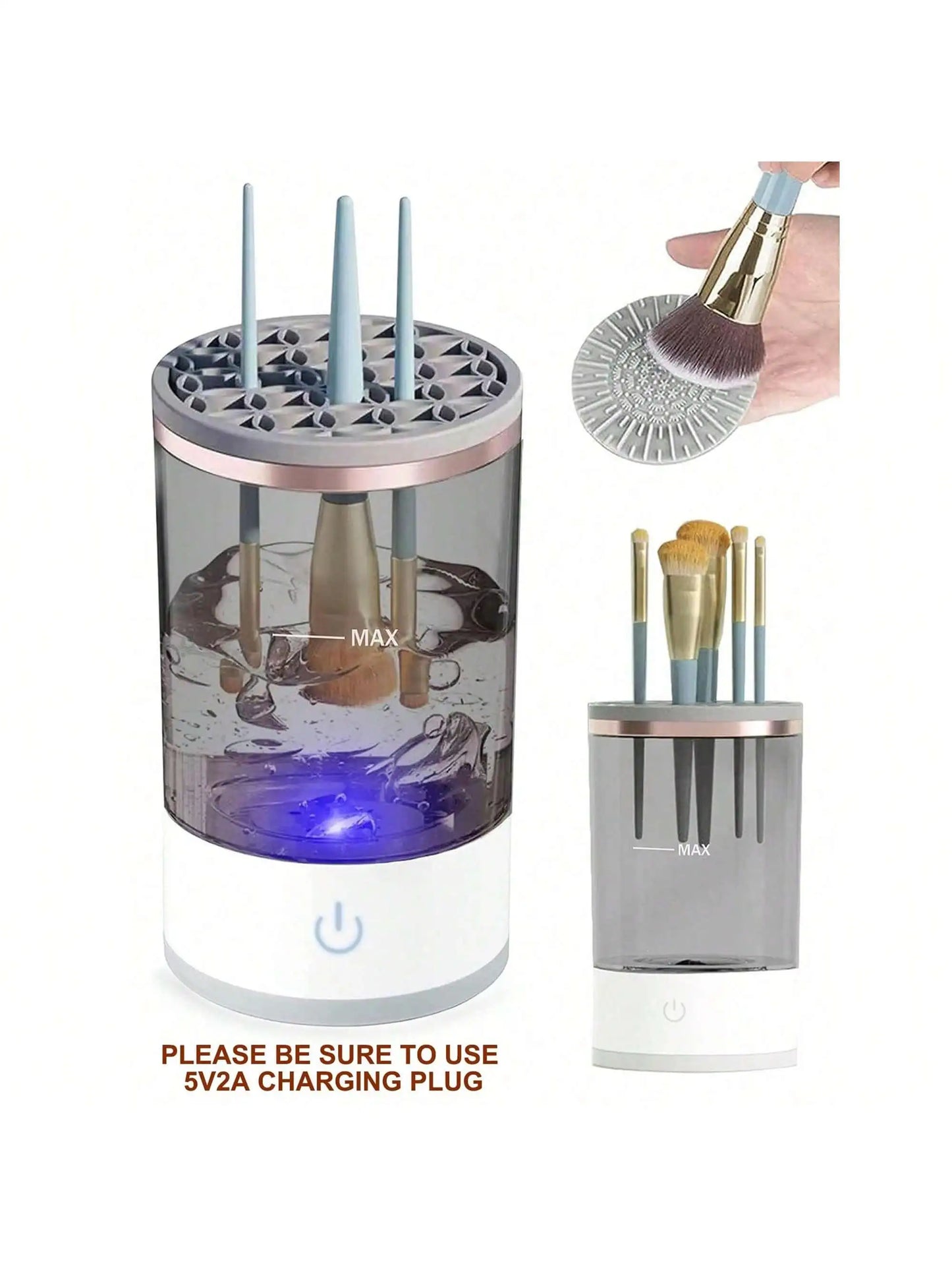 Electric Makeup Brush Cleaner and Dryer Machine