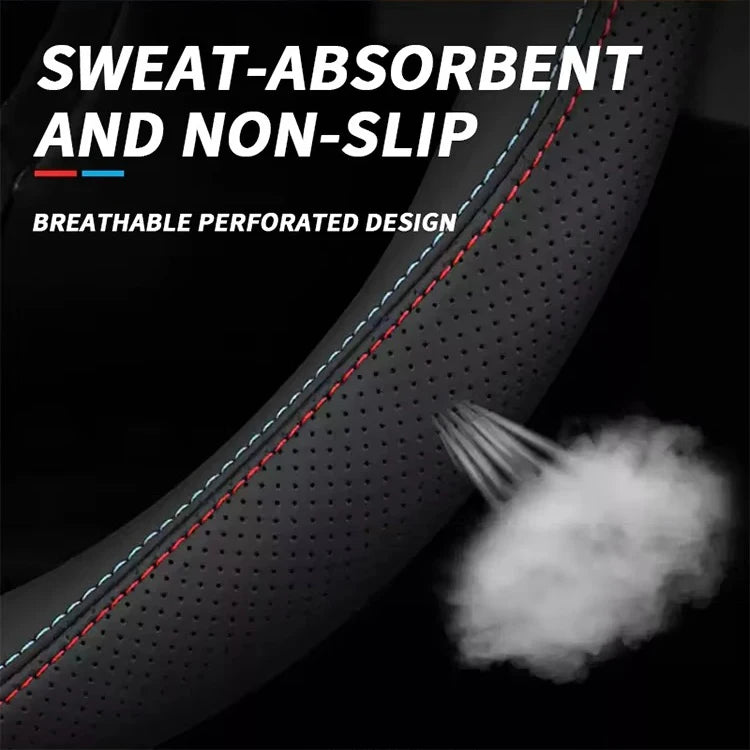 Custom Genuine Leather Steering Wheel Cover for Polestar 01 / ROX 01 (2023–2025)