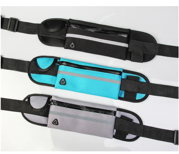 Waterproof Running & Cycling Waist Bag – Sports Fanny Pack with Mobile Phone Case