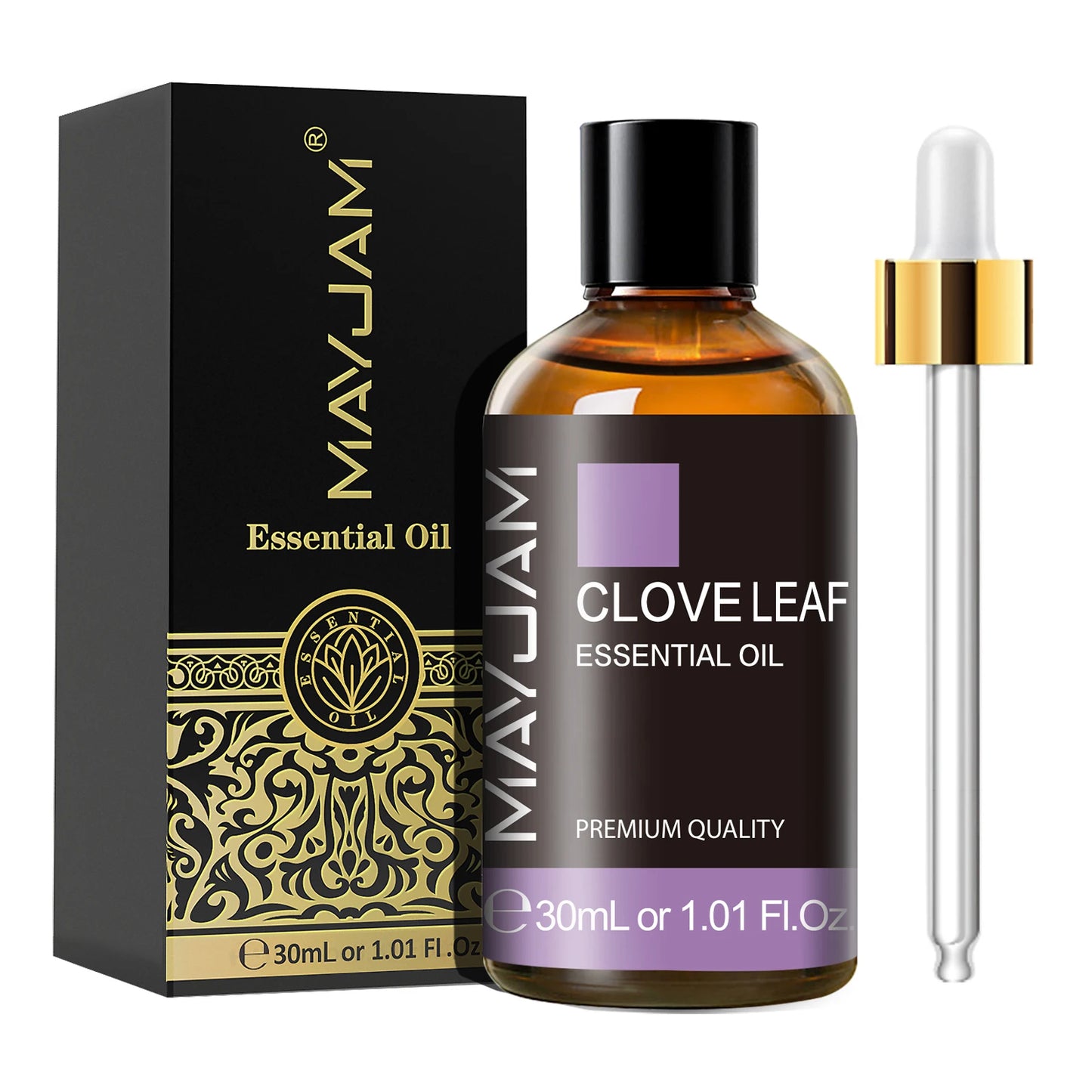 MAYJAM 30ML Aromatherapy Essential Oil – Lavender, Vanilla, Jasmine, Eucalyptus, or Peppermint