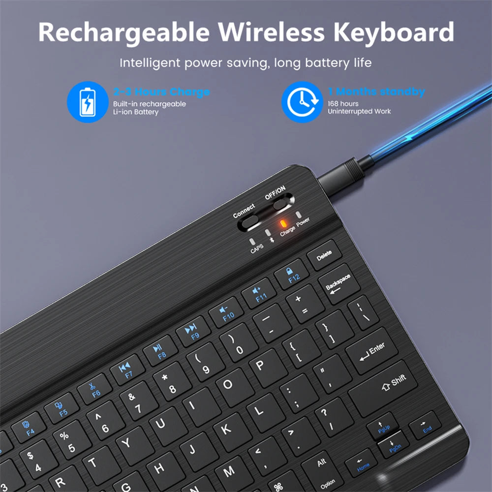 EMTRA Bluetooth Wireless Keyboard Mouse