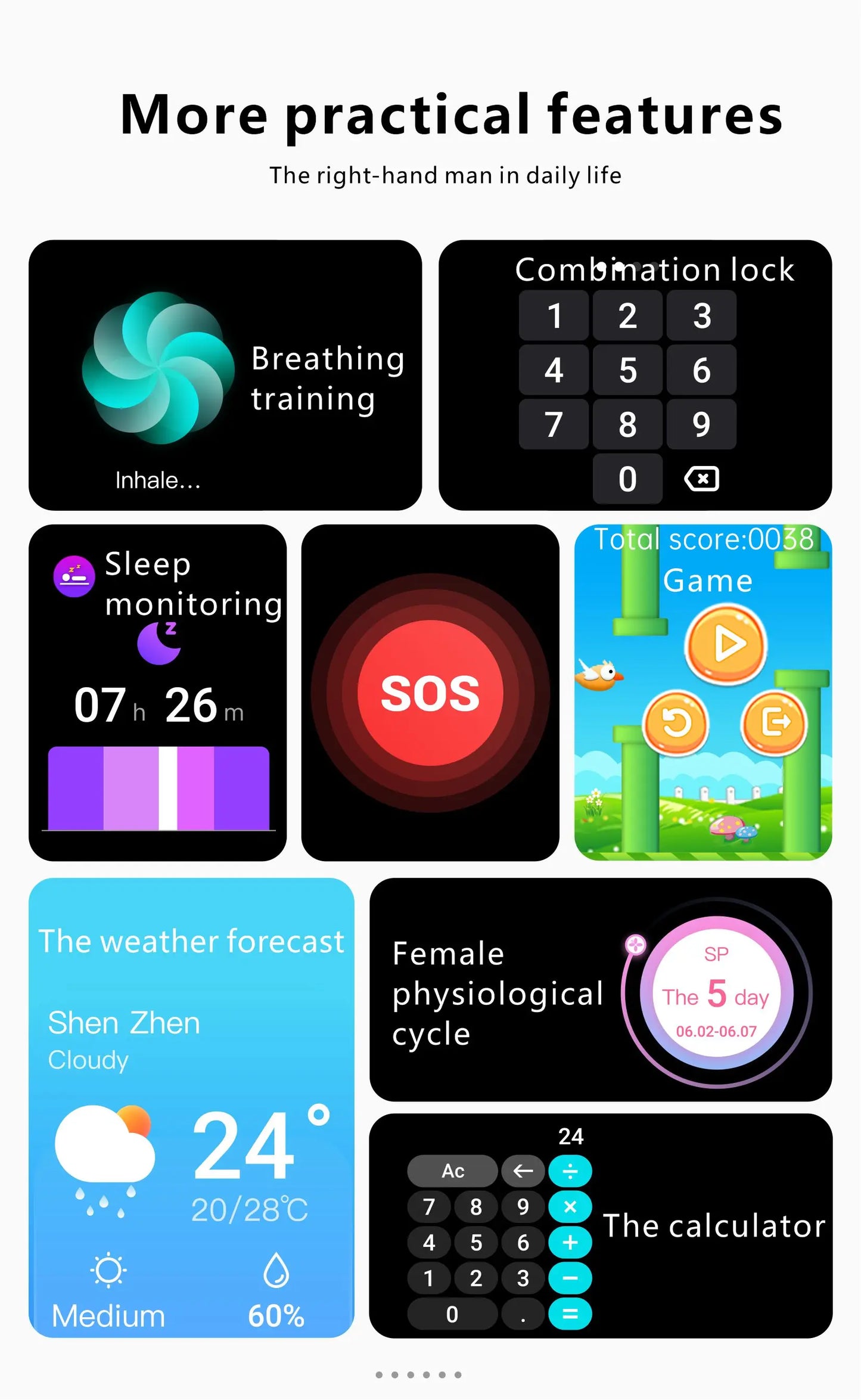 LIGE Smart Watch For Women