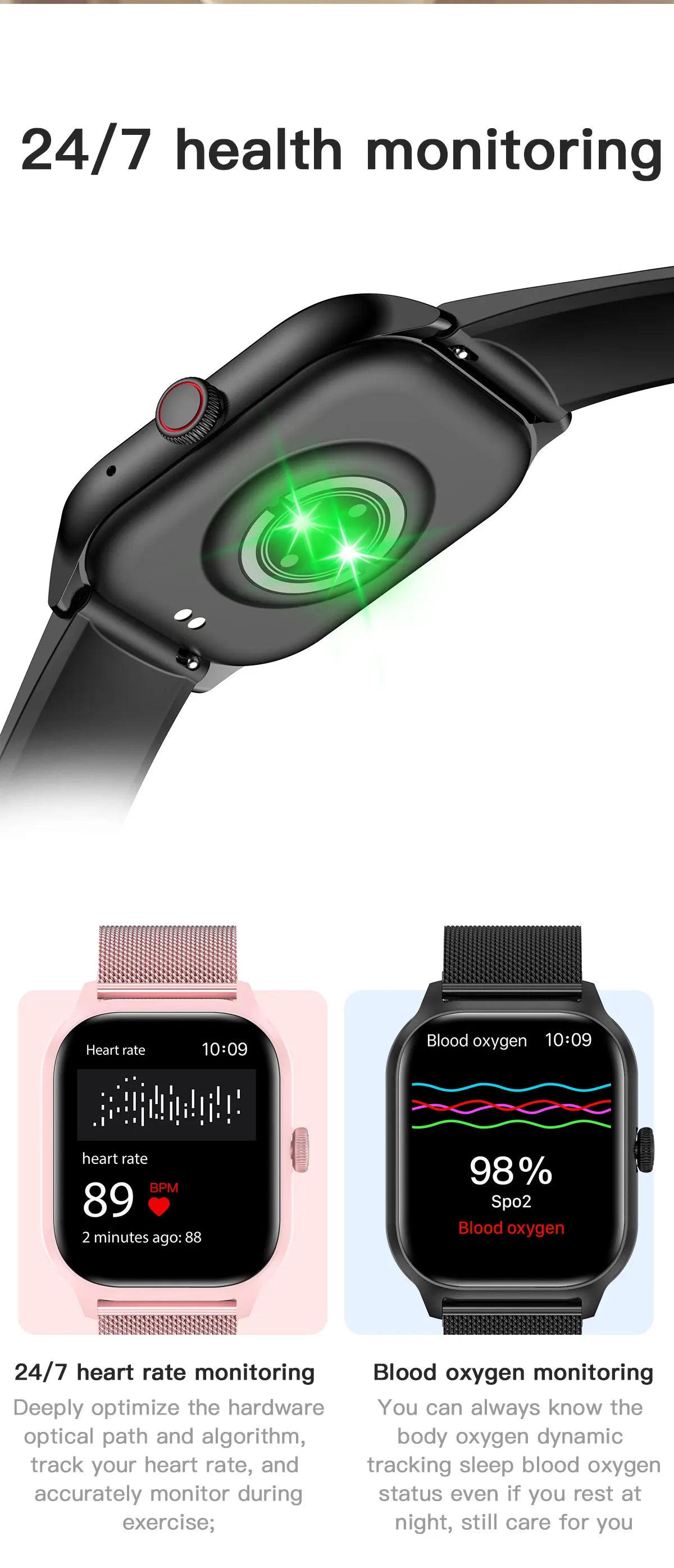 LEMFO LT10 Smart Watch 2024