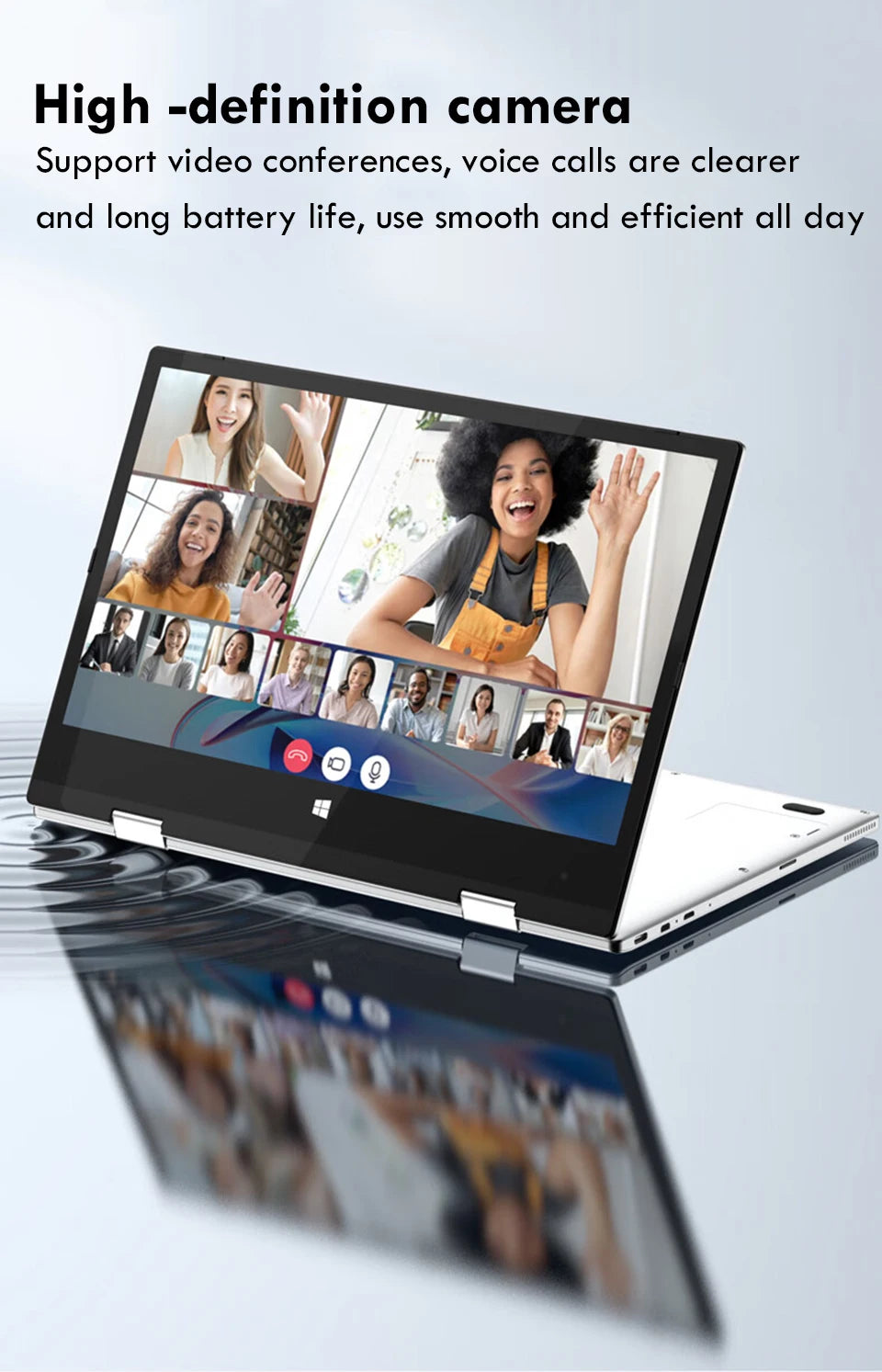 11.6" 2-in-1 Convertible Laptop – Intel Core i7-8500Y, 8GB RAM, 512GB SSD, Windows 11 Pro