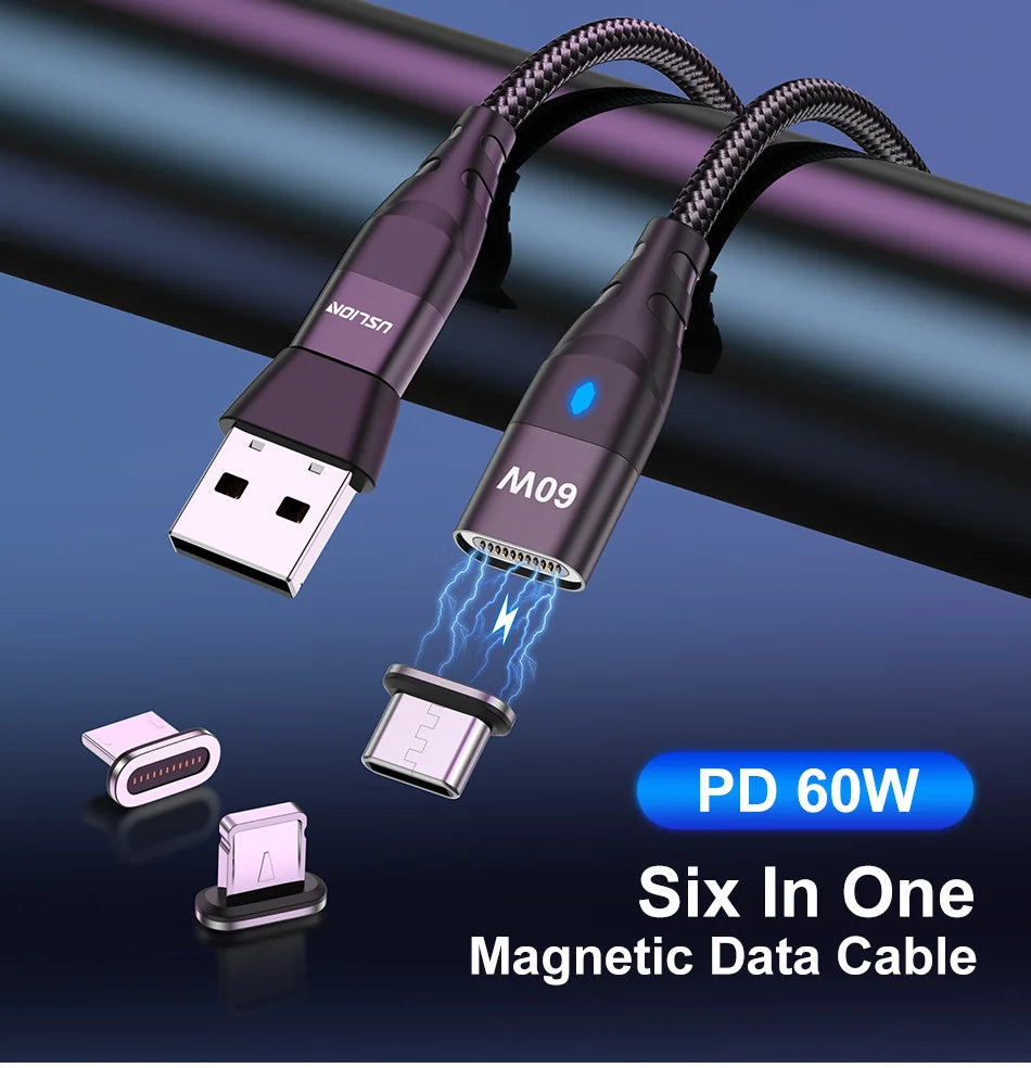 Fast Charger Cable Micro Magnetic