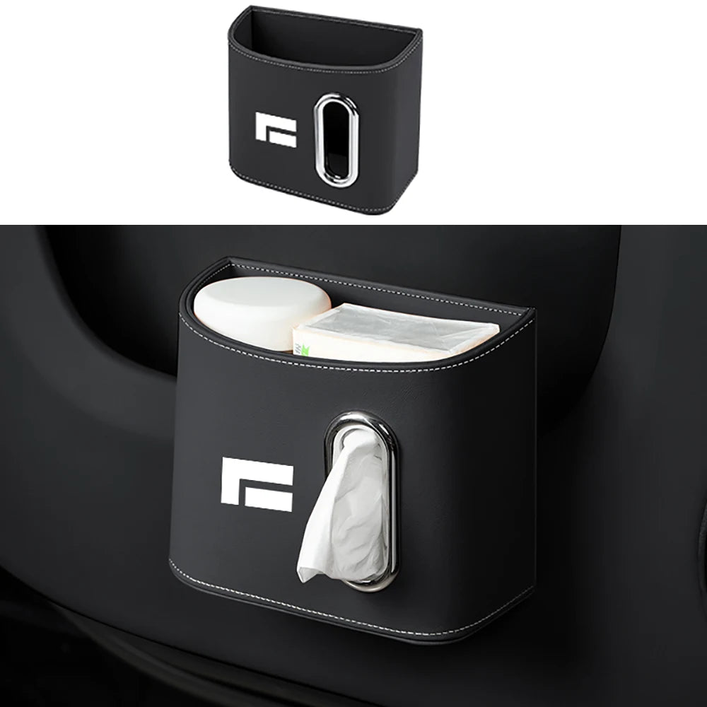 Car Mounted Tissue & Trash Box – Cup & Umbrella Storage for ROX 01 / Polestones 01 Interior