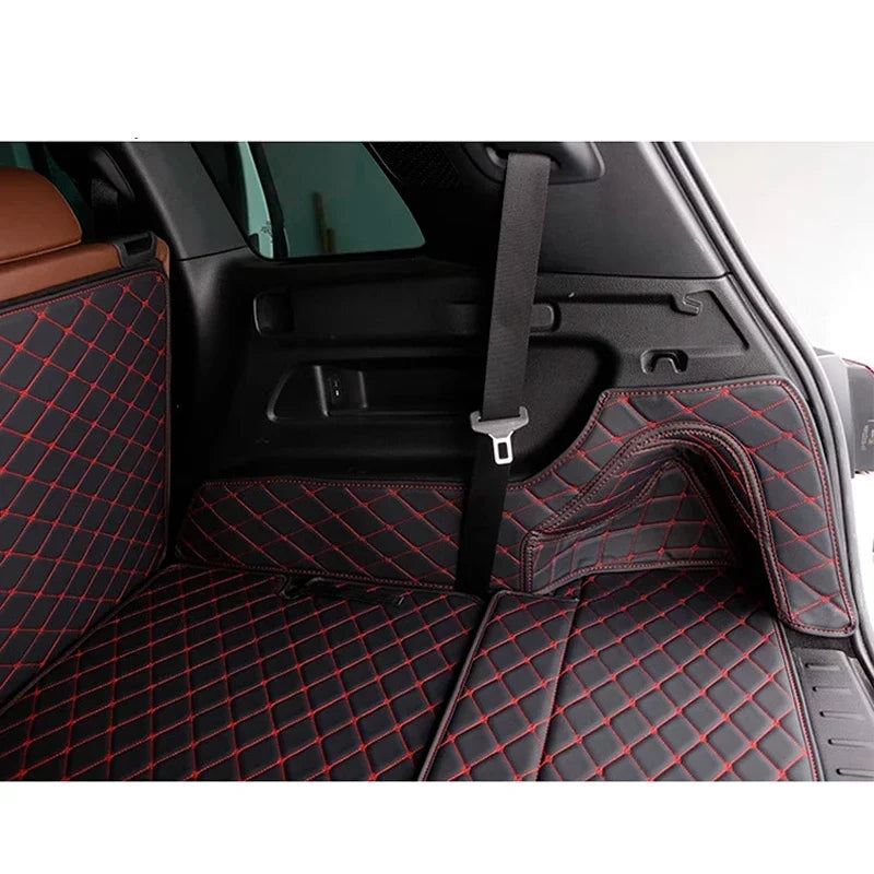 Custom Full‑Coverage Trunk Mat & Seat‑Back Pad – Polestones 01 / ROX 01 (2024‑2025)