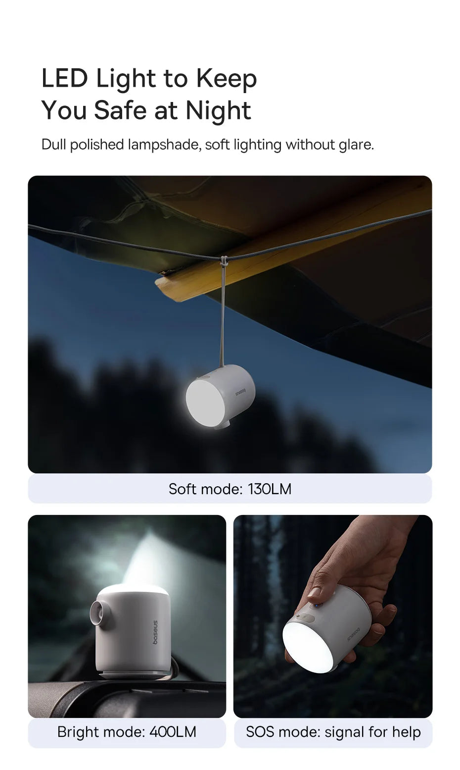 Baseus Wireless Mini Air Compressor – Portable Inflator for Mattresses, Swim Rings & Storage Bags