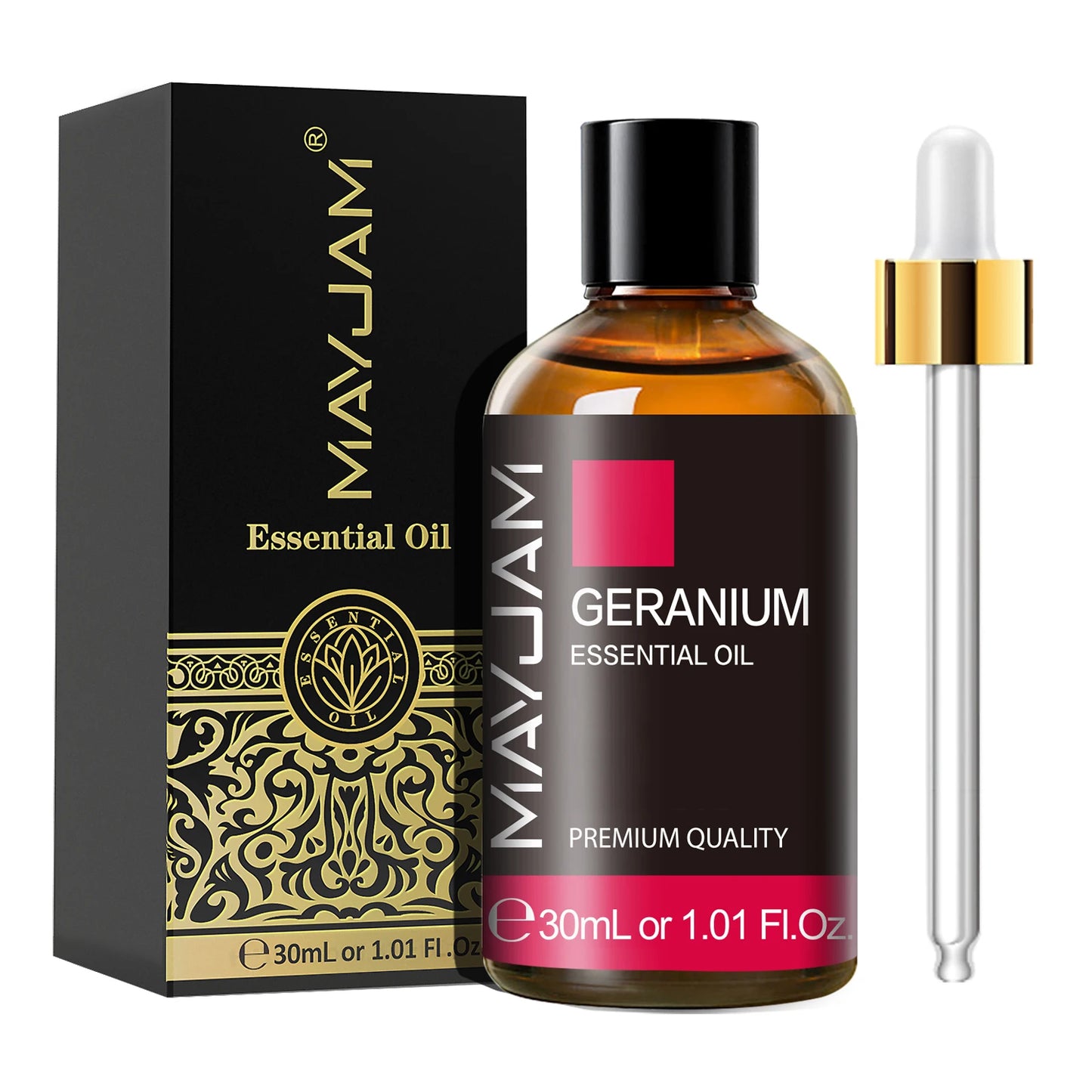 MAYJAM 30ML Aromatherapy Essential Oil – Lavender, Vanilla, Jasmine, Eucalyptus, or Peppermint
